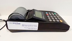 Lipman NURIT 3020 Terminal Credit Card Reader With Power Cord- WORKING