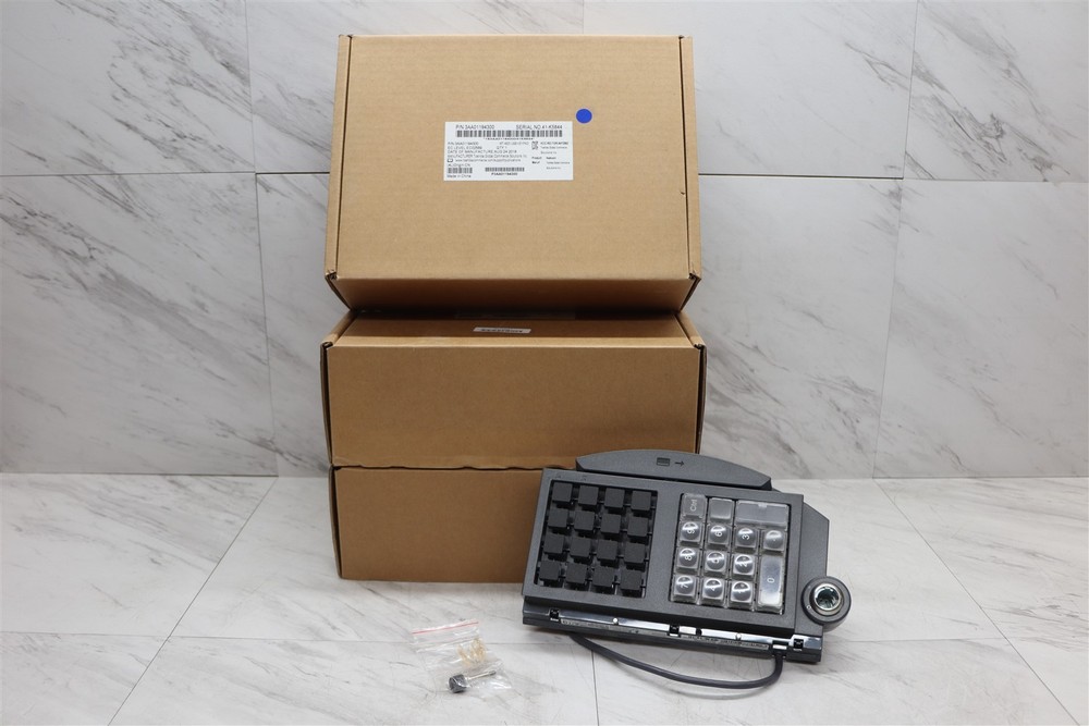 3 LOT – NEW IBM Toshiba USB Keypad 4820 16-Key Modular POS Terminal 3AA01194300