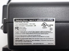 Royal Sovereign RCD-1000 Ultraviolet UV Counterfeit Bill Money Detector Tester