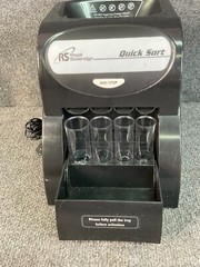 Royal Sovereign QS-1AC Coin Sorter Electric, Quick Sort, Black Easy and amp;