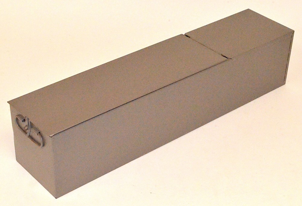 LeFebure Safe Deposit Box, Metal, Drawer *Used* 21- 9/16″ x 4-7/8″ x 4-13/16″