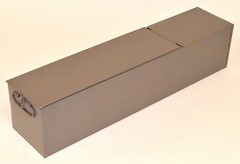 LeFebure Safe Deposit Box, Metal, Drawer *Used* 21- 9/16″ x 4-7/8″ x 4-13/16″
