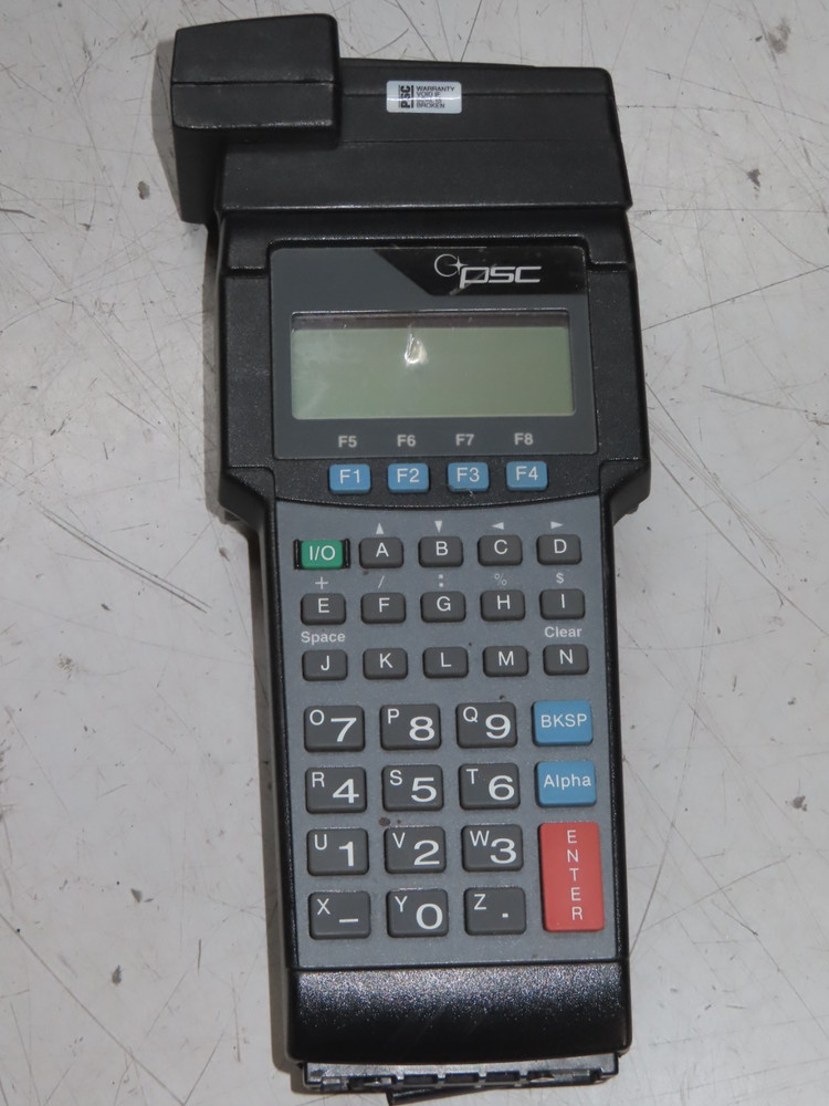 PSC PT2000 42-006-00 Portable Data Terminal Barcode Scanner