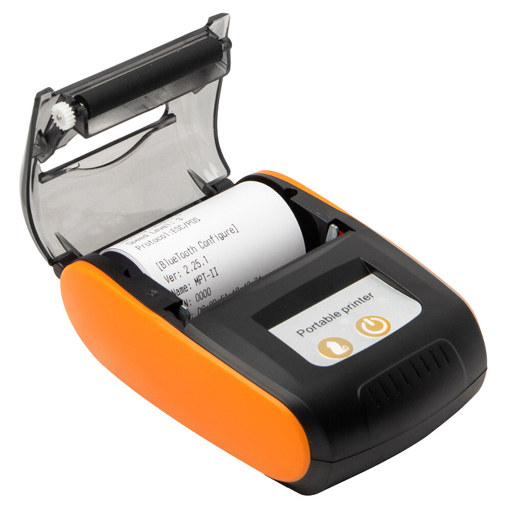 58mm Portable BT Thermal Receipt Printer Wireless Handheld POS US B8T8