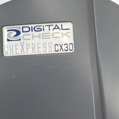 Digital Check Chexpress 30 CX30 Check Scanner For Parts – No Cords UNTESTED