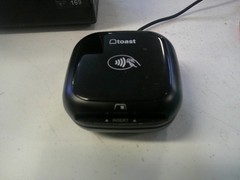 Toast Flex TT200 POS Dual Screen, thermal printer, card reader, printer, drawer