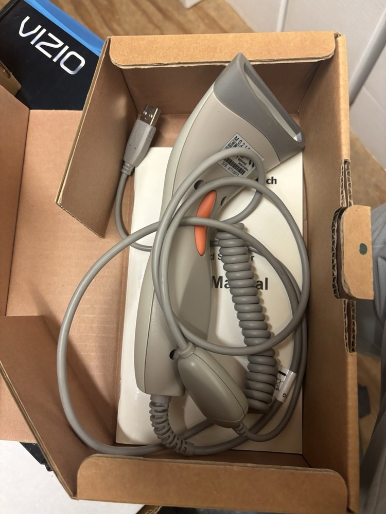 Unitech MS210-1BG USB Handheld Barcode Scanner