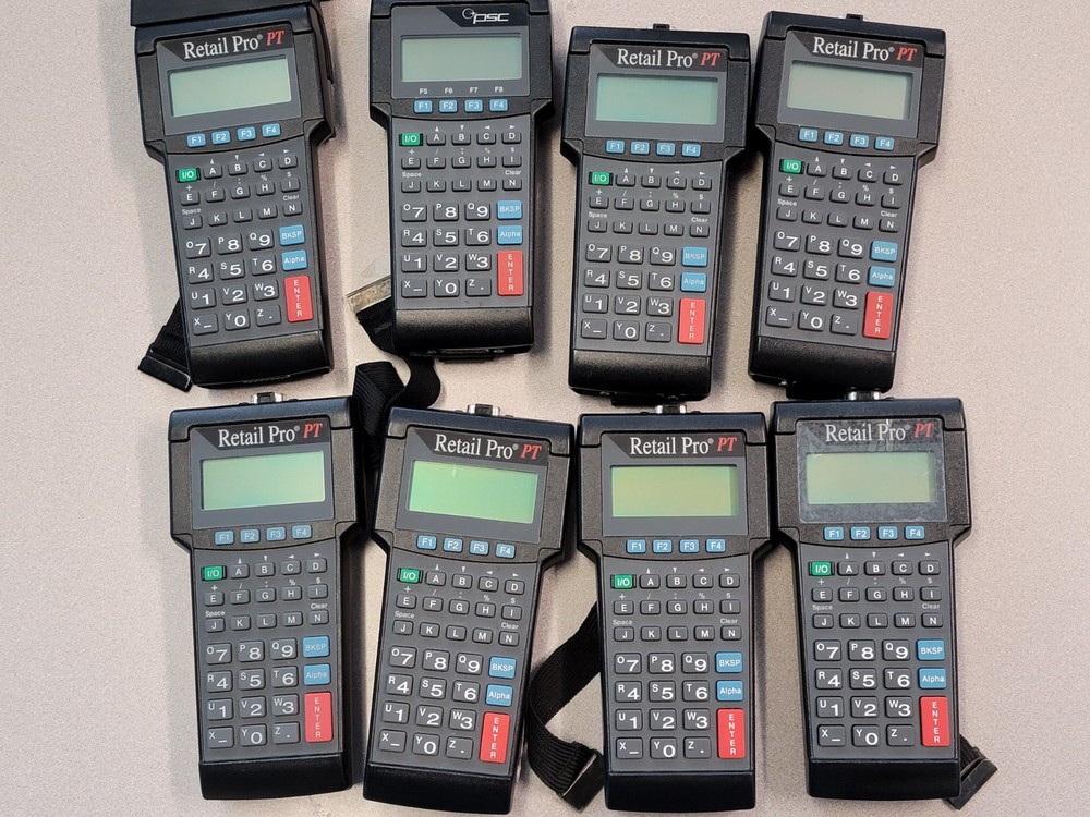 8 PERCON/PSC PT2000 Scanners Hand Held Terminal NOT TESTED Sold AS-IS NO RETURNS