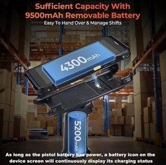 MUNBYN IPDA101P Android 13 GPS 1D/2D/QR