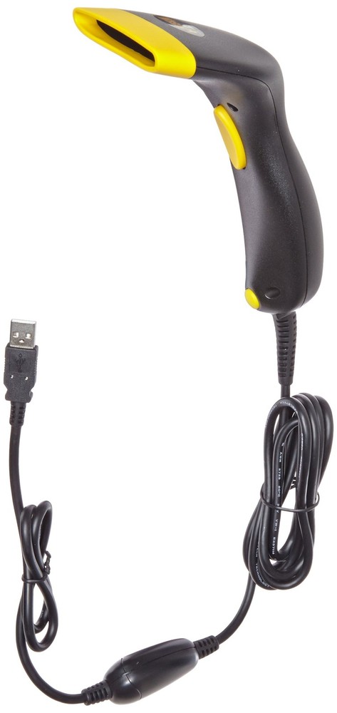 Wasp WCS3905 Waspnest ABS CCD Handheld Laser Barcode Scanner with 6′ USB Cable,