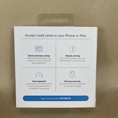 SQUARE READER FOR MAGSTRIPE PAYMENT READER ASKU0523 New Open Box