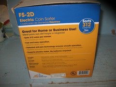 Royal Sovereign FS-2D 2 Row Electric Coin Counter