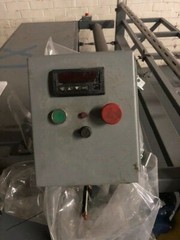 Material Unroll and Reroll Unit with Tapeler Applying System Mfg. Unknown Used