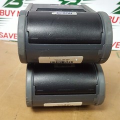 Lot of 2- Epson TM-P60 POS Thermal Receipt Printer M196B NoPwrCrds NoBttrs -USED