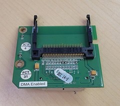 Micros POS Workstation 5/5A CF Riser Card Compact Flash Board