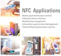 50pcs NFC Cards NFC Tags Ntag215 chip NFC215 tag rewritable NFC Coin Cards， Comp