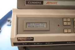 Cummins Allison JetSort Model 2000 Coin Sorter Counter As Is