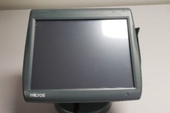 Micros WS5A Workstation Touchscreen POS Terminal/Register 400814-101 with Stand
