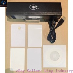 YL160 4-in-1 Magnetic Card Reader/Writer (supports EMV/IC/RFID/PSAM)+4Chip Cards