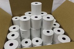 Thermal Receipt Paper Roll, 3-1/8″ (80mm) x 292-Feet, 50 Count, White