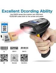 NETUM 2D Barcode Scanner, Compatible with 2.4G Wireless & Bluetooth & USB Wired
