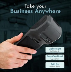 Portable 58mm Thermal Receipt Printer with NFC & 4G for Mobile Transactions