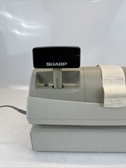 Sharp XE-A201 Cash Register w/ Cash Drawer Key Programmable – PARTS ONLY