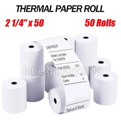 50 Rolls 2 1/4″ x 50 Thermal Receipt Cash Register Credit Card Paper BPA Free