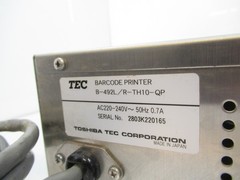 Toshiba Tec B-492L/R-TH10-QP Barcode Printer W/ Cable