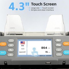 RIBAO MC-50 Premium Bank Grade Money Counter Machine Multi Currency Mixed Den…