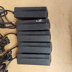 Lot of 5- 60W AC Power Adapter PMP60-12-B12 (NoPwrCrds) USED