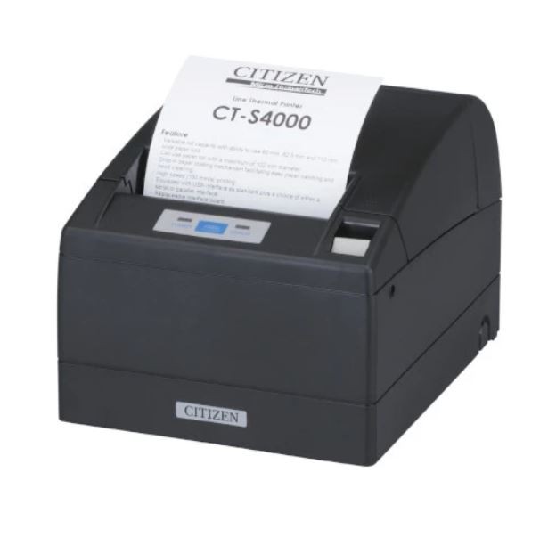 Citizen CT-S4000RSU-BK Thermal POS Receipt Printer – USB – Black