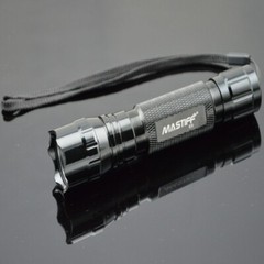 Mastiff E5 3W 405 nm Ultraviolet Radiation UV LED Lamp Aluminum Flashlight Torch
