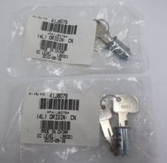Lot Of 2 IBM/Toshiba 9953 Cash Drawer Key and lock set P/N:41J8079