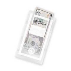 Cash Drop Bags – Clear Plastic Envelopes – 1,000/Case – Green, Red, White, Blue