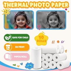 720Pcs Thermal Paper for Kids Camera Instant Print, 57x25mm 10PCS