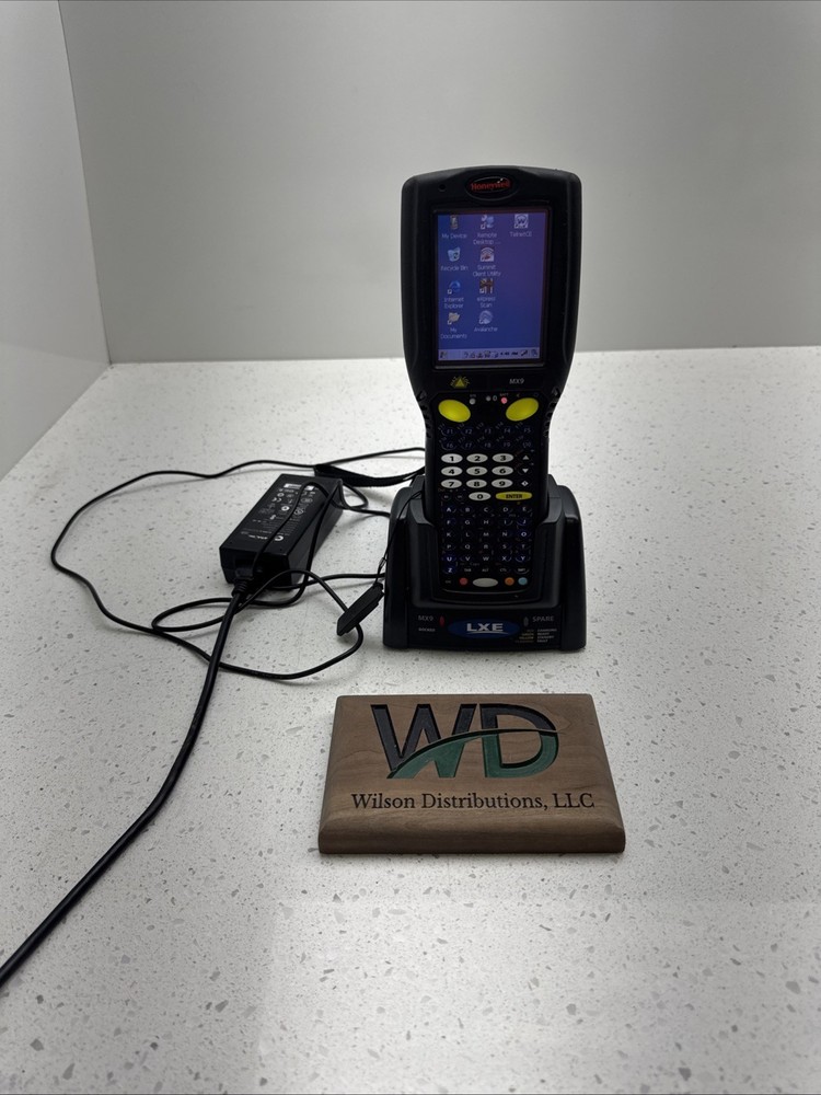 Honeywell LXE MX9H Handheld Scanner With Charger And Power Cord