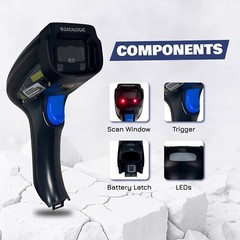 Datalogic POWERSCAN PM9501 Retail Barcode Scanner w/Base & Kit 1 YEAR WARRANTY!