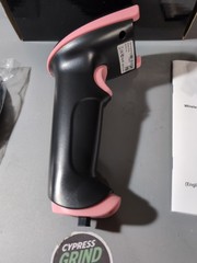 1D Barcode Scanner Wireless USB Wired Handheld Reader Pink Tera 5100