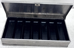 Vintage Umco Model 10 Metal Tackle Box Organizer Trays Watertown MN USA