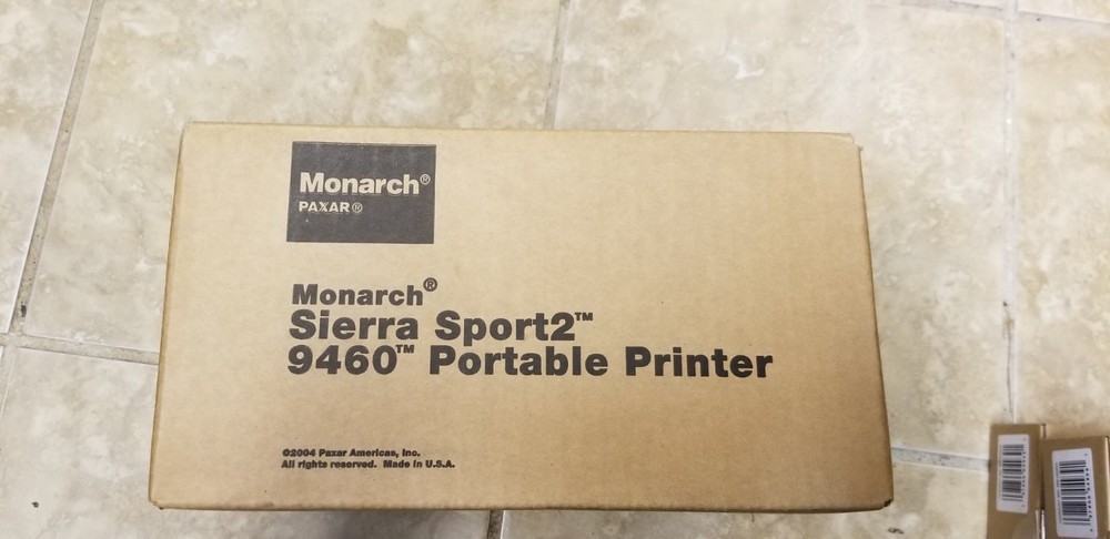 Monarch 9460 Mobile Thermal Printer