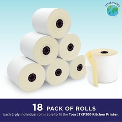 Kitchen Printer Paper for Toast TKP300 Kitchen Printer by Paper Planet | Comp…
