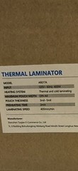 Thermal Printer Topelek Model AR017A INPUT 120V – 60HZ 400W