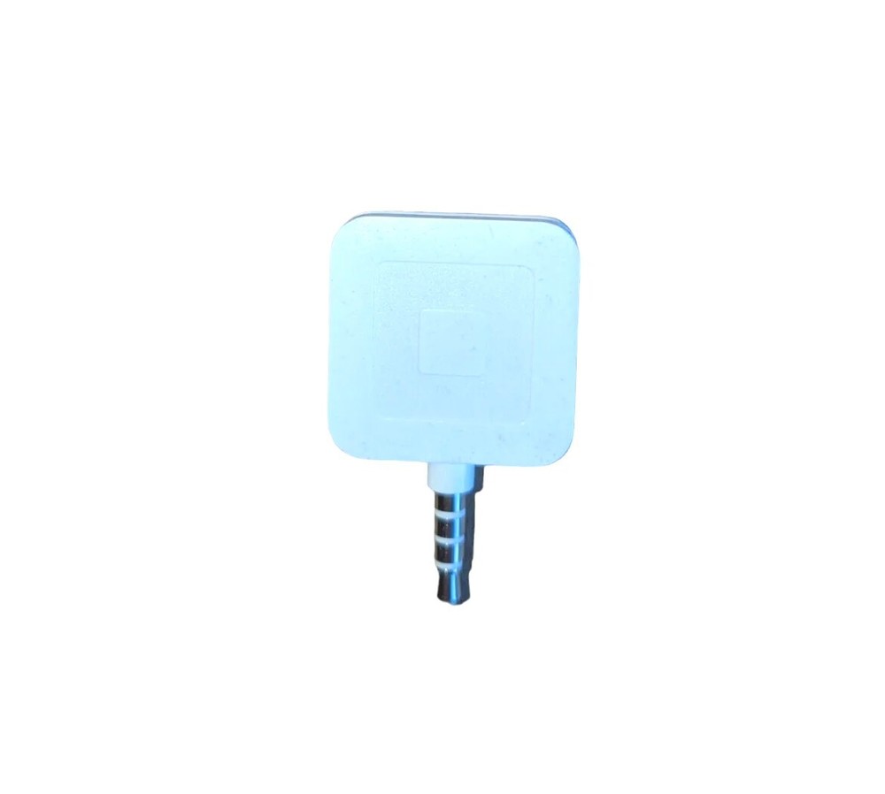 Square Credit Debit Card Reader Mobile Devices 3.5mm Headphone Jack White
