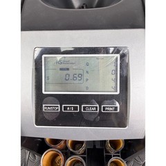 Royal Sovereign Digital 4-Row Electric Coin Sorter Black FS Missing One Row