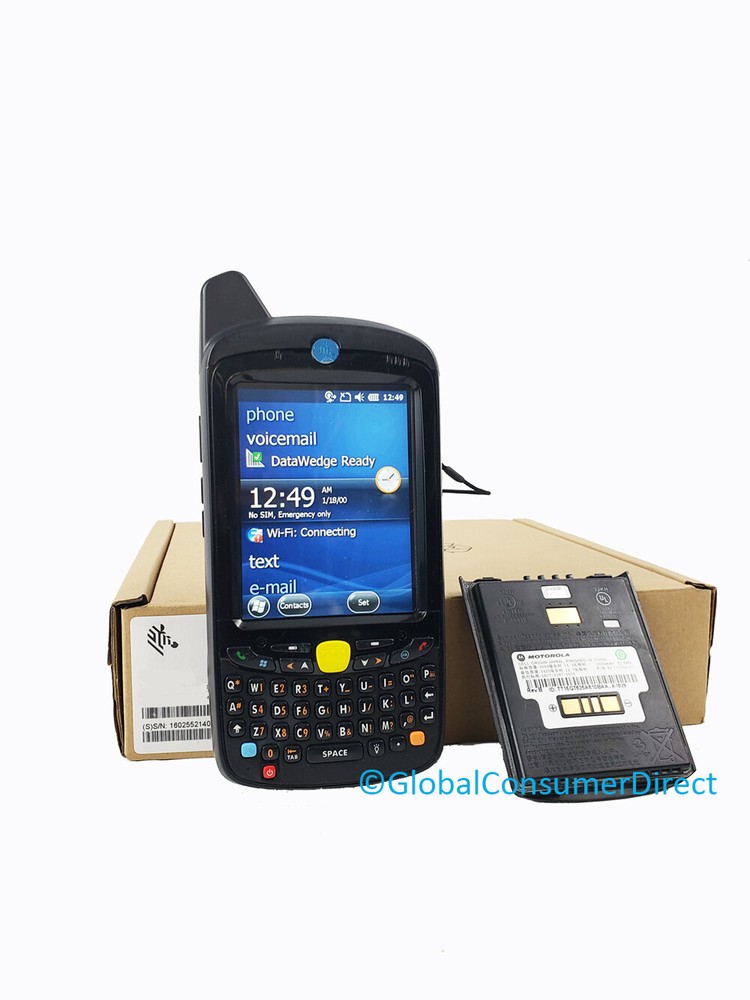 Motorola MC67 MC67NA-PDABAB00300 GPS 1D/2D PDA WM6.5 Barcode Scanner LikeNew