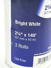Alliance Bond Paper Rolls 3 Rolls 2.25 X 140′ Cash Register Adding Machine Calc