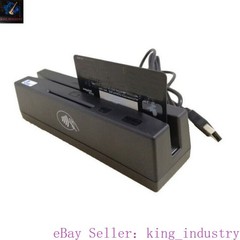 YL160 4-in-1 Magnetic Card Reader/Writer (supports EMV/IC/RFID/PSAM)+4Chip Cards