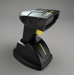 NADAMOO Wireless Barcode Scanner, Charging Cradle, Read 1D, 2D, QR Code Bur3105